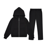 Black Carsicko Core Zip-Up Tracksuit