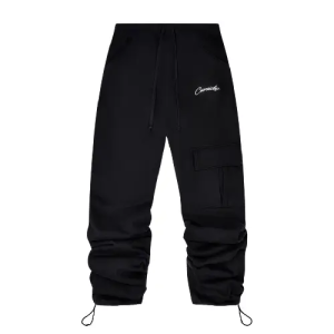 Black Carsicko Endless Stacks Joggers