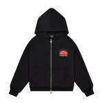 Black Carsicko Sundown Zip-Up Hoodie