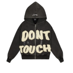 Don’t Touch Carsicko Hoodie Grey