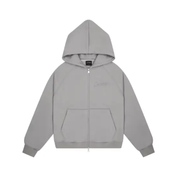 Grey Carsicko Core Zip-Up Tracksuit (Hoodie)