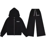 Black Carsicko FTP Stamp Zip-up Tracksuit